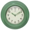 Infinity Instruments Retro Escape 9.75 in. Wall Clock - Green 20305GR-4543 - alternate 1